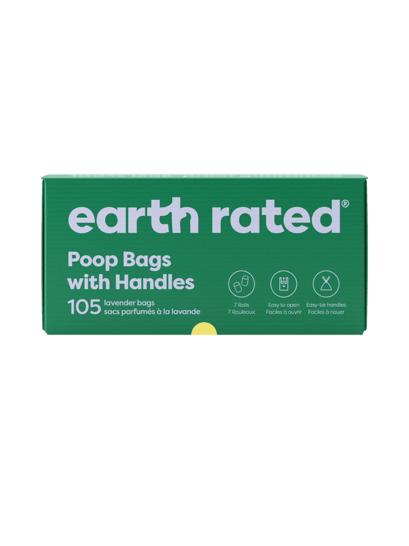 Dog Poop Bags With Handles on a Roll G4